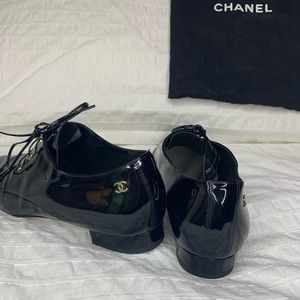 Chanel Patent Loafers